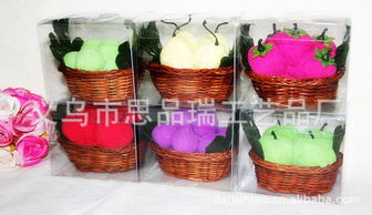 水果造型毛巾 婚庆与节日的创意礼品新风尚